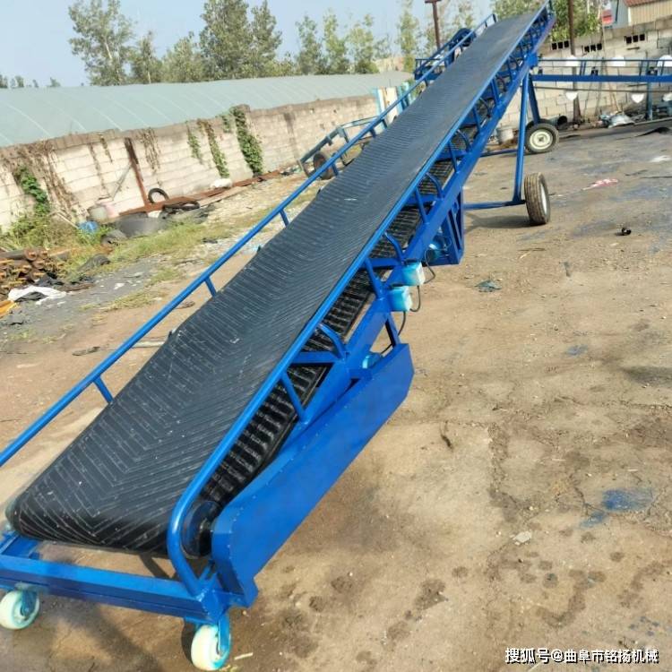 沙子水泥移動裝車機 玉米裝車皮帶輸送機 貨倉搬運傳送機:玉米收獲機